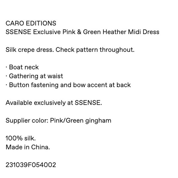 Caro Editions designer midi dress. - Picture 8 of 8